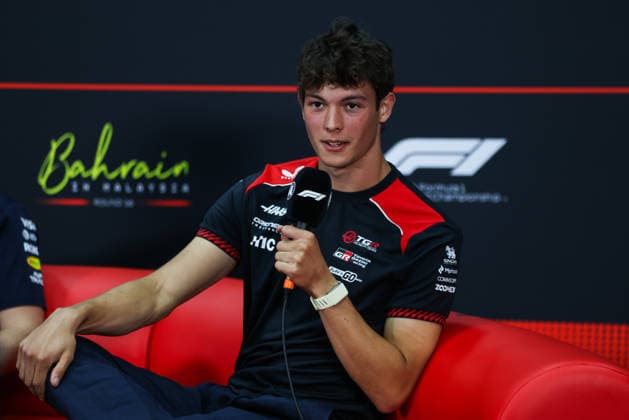 F1 - BAHRAIN GRAND PRIX IN MALAYSIA 2026 press conference, PK, Pressekonferenz BEARMAN Ollie Oliver (gbr), TGR Haas F1 Team VF-26, portrait during the 2026 Formula 1 Bahrain Grand Prix in Malaysia, 16th round of the 2026 Formula One World Championship, WM, Weltmeisterschaft from October 2 to 4, 2026 on the Sepang International Circuit, in Sepang, Malaysia - SepangMalaysia  Copyright: xANTONINxVINCENTx
