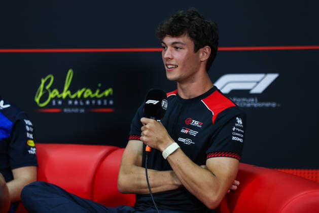 F1 - BAHRAIN GRAND PRIX IN MALAYSIA 2026 press conference, PK, Pressekonferenz BEARMAN Ollie Oliver (gbr), TGR Haas F1 Team VF-26, portrait during the 2026 Formula 1 Bahrain Grand Prix in Malaysia, 16th round of the 2026 Formula One World Championship, WM, Weltmeisterschaft from October 2 to 4, 2026 on the Sepang International Circuit, in Sepang, Malaysia - SepangMalaysia  Copyright: xANTONINxVINCENTx