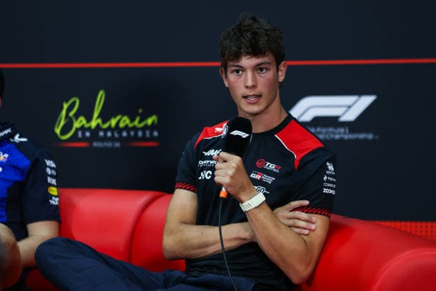 F1 - BAHRAIN GRAND PRIX IN MALAYSIA 2026 press conference, PK, Pressekonferenz BEARMAN Ollie Oliver (gbr), TGR Haas F1 Team VF-26, portrait during the 2026 Formula 1 Bahrain Grand Prix in Malaysia, 16th round of the 2026 Formula One World Championship, WM, Weltmeisterschaft from October 2 to 4, 2026 on the Sepang International Circuit, in Sepang, Malaysia - SepangMalaysia  Copyright: xANTONINxVINCENTx