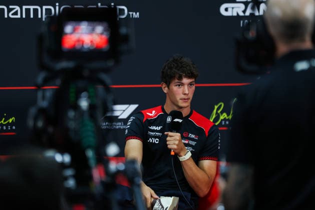 F1 - BAHRAIN GRAND PRIX IN MALAYSIA 2026 press conference, PK, Pressekonferenz BEARMAN Ollie Oliver (gbr), TGR Haas F1 Team VF-26, portrait during the 2026 Formula 1 Bahrain Grand Prix in Malaysia, 16th round of the 2026 Formula One World Championship, WM, Weltmeisterschaft from October 2 to 4, 2026 on the Sepang International Circuit, in Sepang, Malaysia - SepangMalaysia  Copyright: xANTONINxVINCENTx