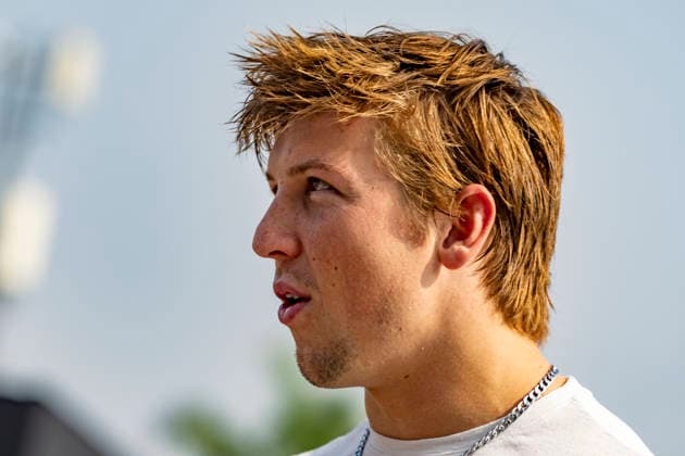 RECORD DATE NOT STATED 1st October 2026; Sepang IC, Kuala Lumpur, Malaysia; Formula 1, Bahrain Grand Prix, Arrival Day; Liam Lawson (30) of New Zealand and Visa Cash App Racing Bulls Formula One Team arriving at the Bahrain Grand Prix StephenxBlackberry