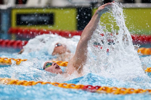 October 1, 2026, Sydney, Nsw, Australia: WILLIAM PETRIC competes in the MenÃ¢â‚¬â ¢s 200m individual medley heats during the 2026 Australian Short Course Championships. Swimming 2026: Australian Short Course Championships  - ZUMAt173 20261001_zsp_t173_006 Copyright: xStephanexThomasx