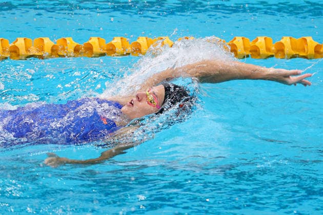 October 1, 2026, Sydney, Nsw, Australia: JENNA FORRESTER competes in the WomenÃ¢â‚¬â ¢s 200m individual medley heats during the 2026 Australian Short Course Championships. Swimming 2026: Australian Short Course Championships  - ZUMAt173 20261001_zsp_t173_010 Copyright: xStephanexThomasx