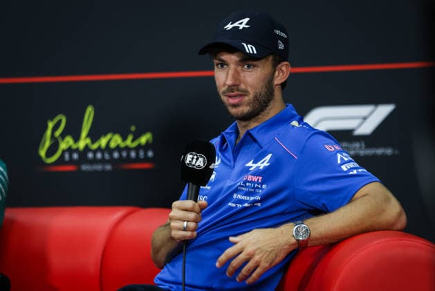F1 - BAHRAIN GRAND PRIX IN MALAYSIA 2026 press conference, PK, Pressekonferenz GASLY Pierre (fra), Alpine F1 Team A526, portrait during the 2026 Formula 1 Bahrain Grand Prix in Malaysia, 16th round of the 2026 Formula One World Championship, WM, Weltmeisterschaft from October 2 to 4, 2026 on the Sepang International Circuit, in Sepang, Malaysia - SepangMalaysia Copyright: xANTONINxVINCENTx