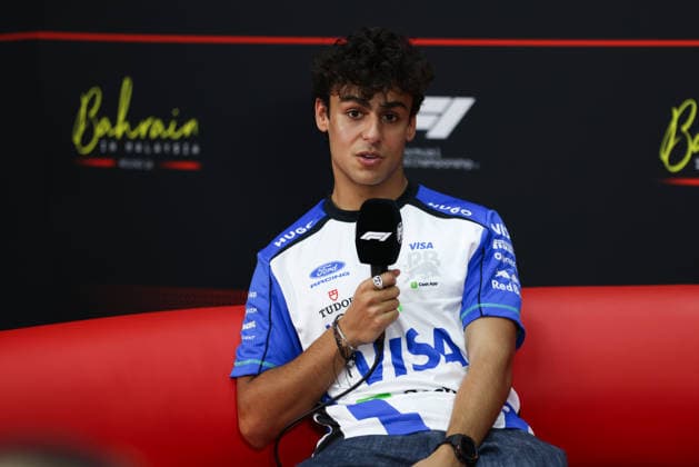 F1 - BAHRAIN GRAND PRIX IN MALAYSIA 2026 press conference, PK, Pressekonferenz LINDBLAD Arvid (gbr), Visa Cash App RB F1 Team VCARB03, portrait during the 2026 Formula 1 Bahrain Grand Prix in Malaysia, 16th round of the 2026 Formula One World Championship, WM, Weltmeisterschaft from October 2 to 4, 2026 on the Sepang International Circuit, in Sepang, Malaysia - SepangMalaysia Copyright: xANTONINxVINCENTx