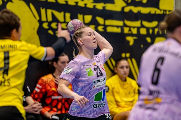 Dortmund, September 30, 2026, Handball, Women s, DHB Cup, 2nd Round, BVB Borussia Dortmund vs. SV Union Halle Neustadt, Marie Polakova (SV Union Halle Neustadt), 23 during the game