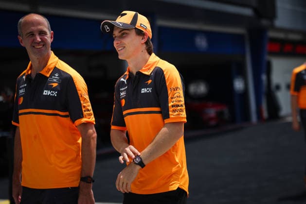 F1 - BAHRAIN GRAND PRIX IN MALAYSIA 2026 PIASTRI Oscar (aus), McLaren F1 Team MCL40, portrait during the 2026 Formula 1 Bahrain Grand Prix in Malaysia, 16th round of the 2026 Formula One World Championship, WM, Weltmeisterschaft from October 2 to 4, 2026 on the Sepang International Circuit, in Sepang, Malaysia - SepangMalaysia Copyright: xANTONINxVINCENTx