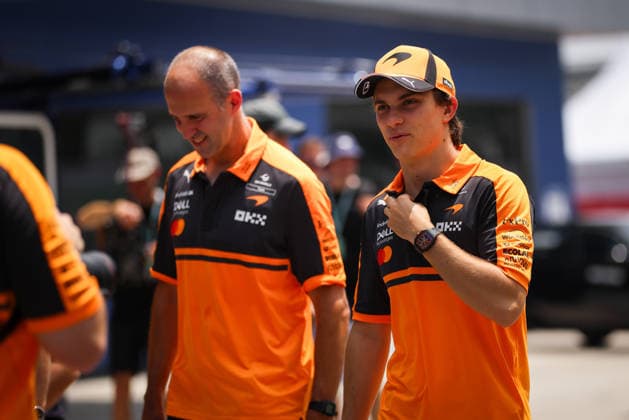 F1 - BAHRAIN GRAND PRIX IN MALAYSIA 2026 PIASTRI Oscar (aus), McLaren F1 Team MCL40, portrait during the 2026 Formula 1 Bahrain Grand Prix in Malaysia, 16th round of the 2026 Formula One World Championship, WM, Weltmeisterschaft from October 2 to 4, 2026 on the Sepang International Circuit, in Sepang, Malaysia - SepangMalaysia Copyright: xANTONINxVINCENTx