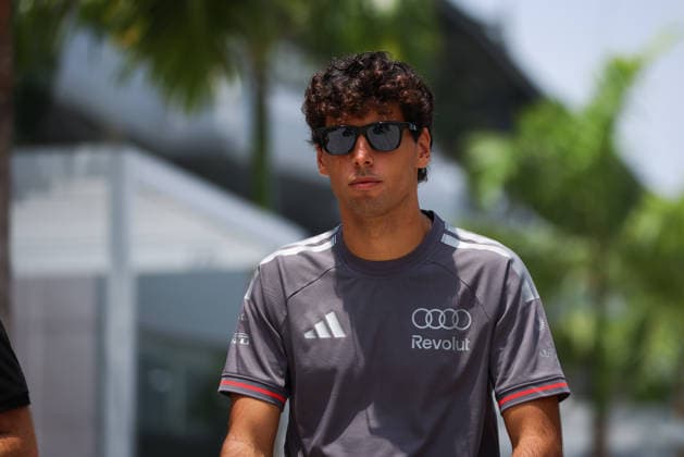 F1 - BAHRAIN GRAND PRIX IN MALAYSIA 2026 BORTOLETO Gabriel (bra), Audi F1 Team R26, portrait during the 2026 Formula 1 Bahrain Grand Prix in Malaysia, 16th round of the 2026 Formula One World Championship, WM, Weltmeisterschaft from October 2 to 4, 2026 on the Sepang International Circuit, in Sepang, Malaysia - SepangMalaysia Copyright: xANTONINxVINCENTx
