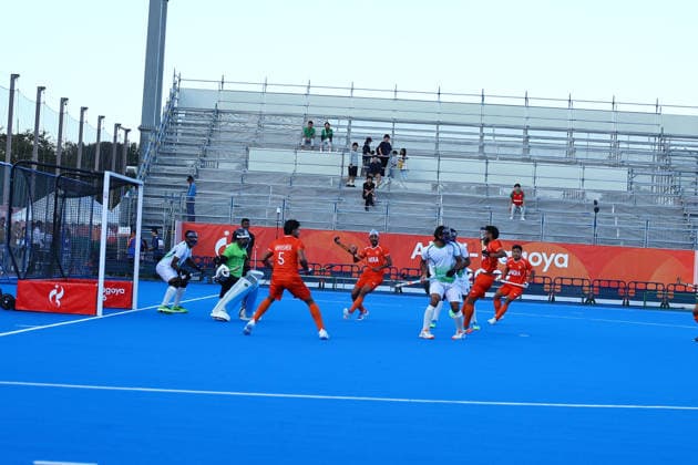 Asian Games 2026 Aichi-Nagoya, Japan India defeated Pakistan 4 3 in the men™s semifinal at the 20th Asian Games Aichi-Nagoya 2026 at Gifu Prefectural Green Stadium on Thursday, October 1, 2026, advancing to the final. Pakistan clawed their way back into the game to level the scores 3-3. Abhishek scored a stunning winner in the final minute of a thrilling Asian Games men s hockey semi-final as India edged past Pakistan by 4-3 Aichi, Nagoya Gifu Perfectural Green Stadium Japan Copyright: xSeshadrixSukumarx
