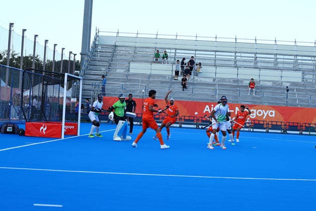 Asian Games 2026 Aichi-Nagoya, Japan India defeated Pakistan 4 3 in the men™s semifinal at the 20th Asian Games Aichi-Nagoya 2026 at Gifu Prefectural Green Stadium on Thursday, October 1, 2026, advancing to the final. Pakistan clawed their way back into the game to level the scores 3-3. Abhishek scored a stunning winner in the final minute of a thrilling Asian Games men s hockey semi-final as India edged past Pakistan by 4-3 Aichi, Nagoya Gifu Perfectural Green Stadium Japan Copyright: xSeshadrixSukumarx