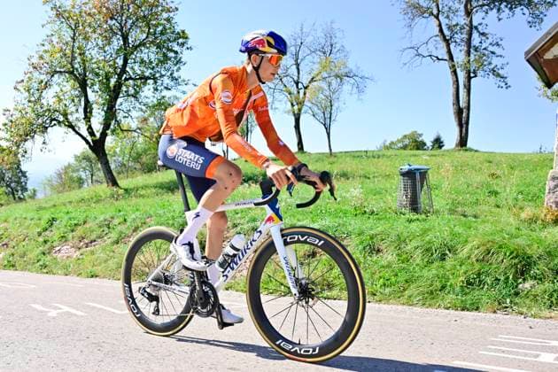 UEC 2026 Road European Championship, EM, Europameisterschaft Ljubljana 01 10 2026 LJUBLJANA, SLOVENIA - OCTOBER 01 : rider of Netherlands during a training ride prior to the 2026 UEC Road European Championship on October 1, 2026 in Ljubljana, Slovenia, 01 10 2026 Ljubljana Slovenia  Copyright: xJanxDexMeuleneirx
