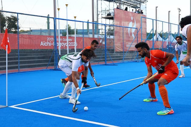 Asian Games 2026 Aichi-Nagoya, Japan India defeated Pakistan 4 3 in the men™s semifinal at the 20th Asian Games Aichi-Nagoya 2026 at Gifu Prefectural Green Stadium on Thursday, October 1, 2026, advancing to the final. Pakistan clawed their way back into the game to level the scores 3-3. Abhishek scored a stunning winner in the final minute of a thrilling Asian Games men s hockey semi-final as India edged past Pakistan by 4-3 Aichi, Nagoya Gifu Perfectural Green Stadium Japan Copyright: xSeshadrixSukumarx