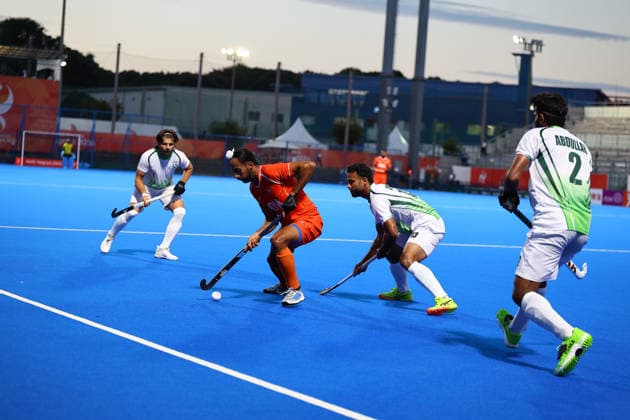Asian Games 2026 Aichi-Nagoya, Japan India defeated Pakistan 4 3 in the men™s semifinal at the 20th Asian Games Aichi-Nagoya 2026 at Gifu Prefectural Green Stadium on Thursday, October 1, 2026, advancing to the final. Pakistan clawed their way back into the game to level the scores 3-3. Abhishek scored a stunning winner in the final minute of a thrilling Asian Games men s hockey semi-final as India edged past Pakistan by 4-3 Aichi, Nagoya Gifu Perfectural Green Stadium Japan Copyright: xSeshadrixSukumarx