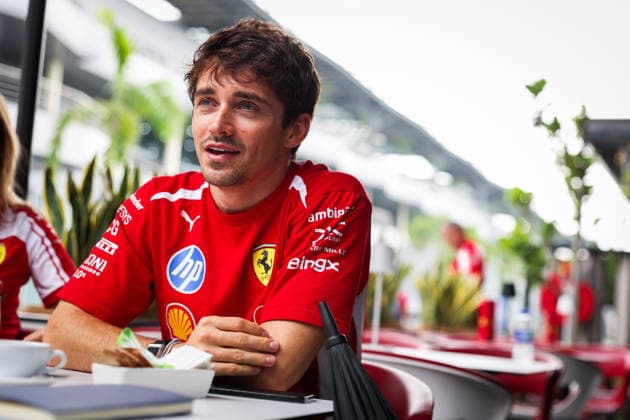 F1 - BAHRAIN GRAND PRIX IN MALAYSIA 2026 LECLERC Charles (mco), Scuderia Ferrari SF-26, portrait during the 2026 Formula 1 Bahrain Grand Prix in Malaysia, 16th round of the 2026 Formula One World Championship, WM, Weltmeisterschaft from October 2 to 4, 2026 on the Sepang International Circuit, in Sepang, Malaysia - SepangMalaysia Copyright: xANTONINxVINCENTx