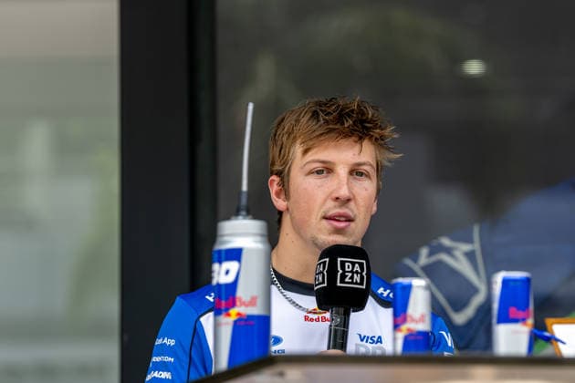 SEPANG, MALAYSIA: Liam Lawson, racing for the Racing Bulls team during the 2026 Formula 1 Bahrain Grand Prix at the Sepang International Circuit in Sepang, Malaysia