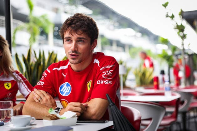 F1 - BAHRAIN GRAND PRIX IN MALAYSIA 2026 LECLERC Charles (mco), Scuderia Ferrari SF-26, portrait during the 2026 Formula 1 Bahrain Grand Prix in Malaysia, 16th round of the 2026 Formula One World Championship, WM, Weltmeisterschaft from October 2 to 4, 2026 on the Sepang International Circuit, in Sepang, Malaysia - SepangMalaysia Copyright: xANTONINxVINCENTx