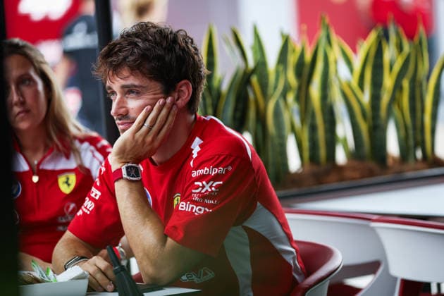 F1 - BAHRAIN GRAND PRIX IN MALAYSIA 2026 LECLERC Charles (mco), Scuderia Ferrari SF-26, portrait during the 2026 Formula 1 Bahrain Grand Prix in Malaysia, 16th round of the 2026 Formula One World Championship, WM, Weltmeisterschaft from October 2 to 4, 2026 on the Sepang International Circuit, in Sepang, Malaysia - SepangMalaysia Copyright: xANTONINxVINCENTx