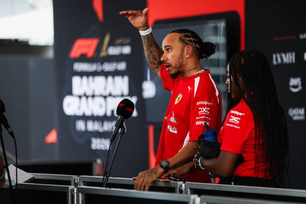 F1 - BAHRAIN GRAND PRIX IN MALAYSIA 2026 HAMILTON Lewis (gbr), Scuderia Ferrari SF-26, portrait during the 2026 Formula 1 Bahrain Grand Prix in Malaysia, 16th round of the 2026 Formula One World Championship, WM, Weltmeisterschaft from October 2 to 4, 2026 on the Sepang International Circuit, in Sepang, Malaysia - SepangMalaysia  Copyright: xANTONINxVINCENTx