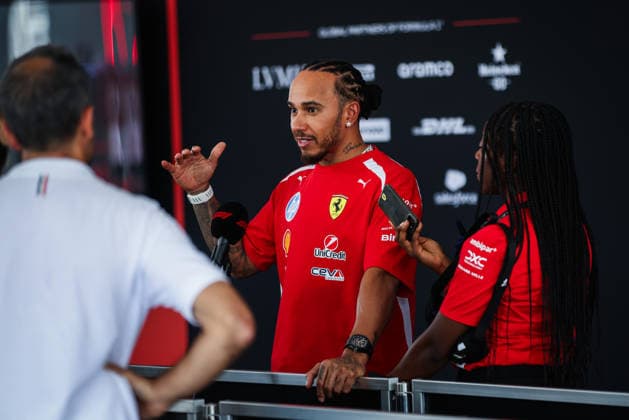 F1 - BAHRAIN GRAND PRIX IN MALAYSIA 2026 HAMILTON Lewis (gbr), Scuderia Ferrari SF-26, portrait during the 2026 Formula 1 Bahrain Grand Prix in Malaysia, 16th round of the 2026 Formula One World Championship, WM, Weltmeisterschaft from October 2 to 4, 2026 on the Sepang International Circuit, in Sepang, Malaysia - SepangMalaysia  Copyright: xANTONINxVINCENTx