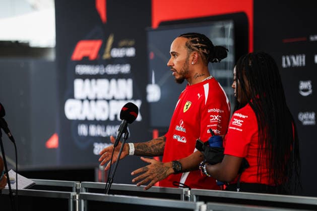 F1 - BAHRAIN GRAND PRIX IN MALAYSIA 2026 HAMILTON Lewis (gbr), Scuderia Ferrari SF-26, portrait during the 2026 Formula 1 Bahrain Grand Prix in Malaysia, 16th round of the 2026 Formula One World Championship, WM, Weltmeisterschaft from October 2 to 4, 2026 on the Sepang International Circuit, in Sepang, Malaysia - SepangMalaysia  Copyright: xANTONINxVINCENTx