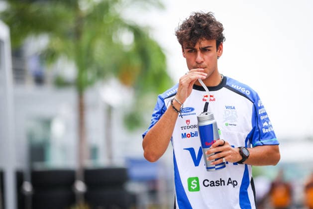 F1 - BAHRAIN GRAND PRIX IN MALAYSIA 2026 LINDBLAD Arvid (gbr), Visa Cash App RB F1 Team VCARB03, portrait during the 2026 Formula 1 Bahrain Grand Prix in Malaysia, 16th round of the 2026 Formula One World Championship, WM, Weltmeisterschaft from October 2 to 4, 2026 on the Sepang International Circuit, in Sepang, Malaysia - SepangMalaysia  Copyright: xANTONINxVINCENTx