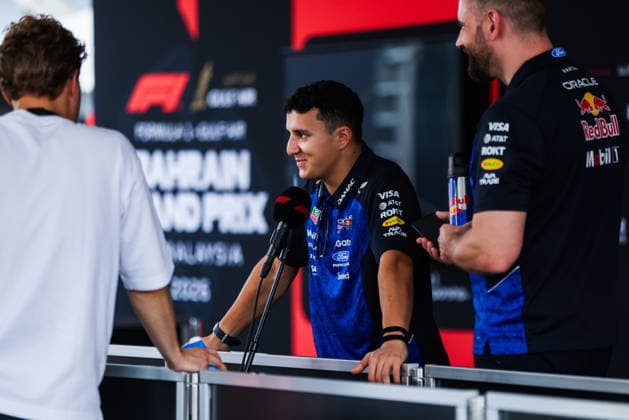 F1 - BAHRAIN GRAND PRIX IN MALAYSIA 2026 HADJAR Isack (fra), Red Bull Racing Ford RB22, portrait during the 2026 Formula 1 Bahrain Grand Prix in Malaysia, 16th round of the 2026 Formula One World Championship, WM, Weltmeisterschaft from October 2 to 4, 2026 on the Sepang International Circuit, in Sepang, Malaysia - SepangMalaysia  Copyright: xANTONINxVINCENTx