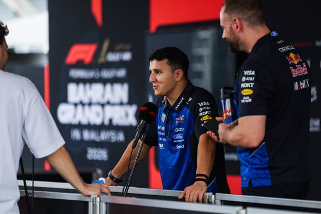 F1 - BAHRAIN GRAND PRIX IN MALAYSIA 2026 HADJAR Isack (fra), Red Bull Racing Ford RB22, portrait during the 2026 Formula 1 Bahrain Grand Prix in Malaysia, 16th round of the 2026 Formula One World Championship, WM, Weltmeisterschaft from October 2 to 4, 2026 on the Sepang International Circuit, in Sepang, Malaysia - SepangMalaysia  Copyright: xANTONINxVINCENTx