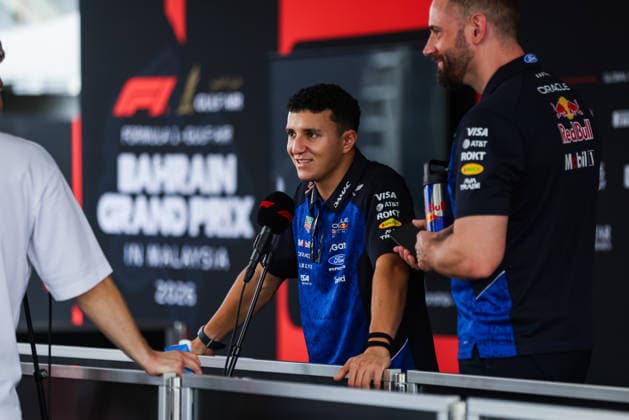 F1 - BAHRAIN GRAND PRIX IN MALAYSIA 2026 HADJAR Isack (fra), Red Bull Racing Ford RB22, portrait during the 2026 Formula 1 Bahrain Grand Prix in Malaysia, 16th round of the 2026 Formula One World Championship, WM, Weltmeisterschaft from October 2 to 4, 2026 on the Sepang International Circuit, in Sepang, Malaysia - SepangMalaysia  Copyright: xANTONINxVINCENTx