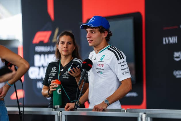 F1 - BAHRAIN GRAND PRIX IN MALAYSIA 2026 KIMI ANTONELLI Andrea (ita), Mercedes AMG F1 Team W17, portrait during the 2026 Formula 1 Bahrain Grand Prix in Malaysia, 16th round of the 2026 Formula One World Championship, WM, Weltmeisterschaft from October 2 to 4, 2026 on the Sepang International Circuit, in Sepang, Malaysia - SepangMalaysia Copyright: xANTONINxVINCENTx