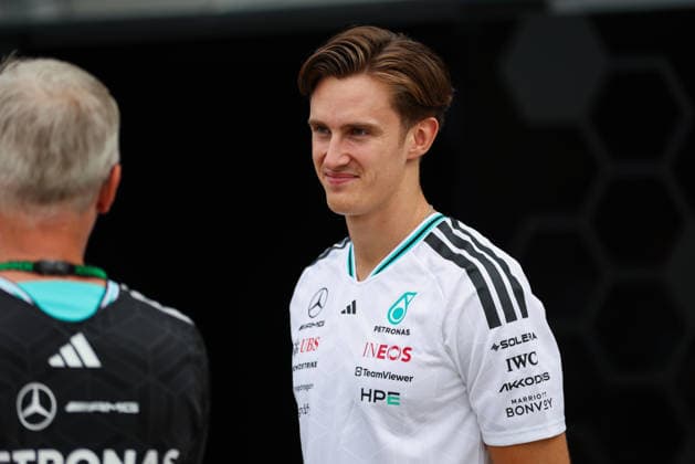 F1 - BAHRAIN GRAND PRIX IN MALAYSIA 2026 POURCHAIRE ThÃ o (fra), Development Driver of Mercedes AMG F1 Team, portrait during the 2026 Formula 1 Bahrain Grand Prix in Malaysia, 16th round of the 2026 Formula One World Championship, WM, Weltmeisterschaft from October 2 to 4, 2026 on the Sepang International Circuit, in Sepang, Malaysia - SepangMalaysia  Copyright: xANTONINxVINCENTx