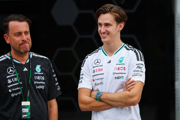 F1 - BAHRAIN GRAND PRIX IN MALAYSIA 2026 POURCHAIRE ThÃ o (fra), Development Driver of Mercedes AMG F1 Team, portrait during the 2026 Formula 1 Bahrain Grand Prix in Malaysia, 16th round of the 2026 Formula One World Championship, WM, Weltmeisterschaft from October 2 to 4, 2026 on the Sepang International Circuit, in Sepang, Malaysia - SepangMalaysia  Copyright: xANTONINxVINCENTx