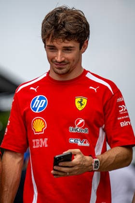 SEPANG, MALAYSIA: Charles Leclerc, racing for the Ferrari team during the 2026 Formula 1 Bahrain Grand Prix at the Sepang International Circuit in Sepang, Malaysia