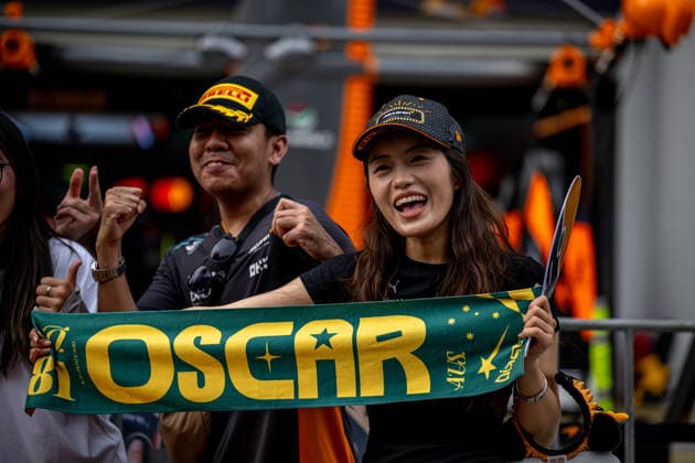 SEPANG, MALAYSIA: F1 Fans, F1 fans, at the 2026 Formula 1 Bahrain Grand Prix at the Sepang International Circuit in Sepang, Malaysia.