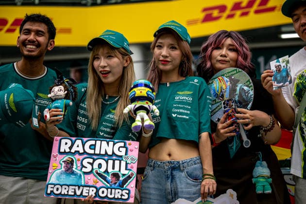 SEPANG, MALAYSIA: F1 Fans, F1 fans, at the 2026 Formula 1 Bahrain Grand Prix at the Sepang International Circuit in Sepang, Malaysia.
