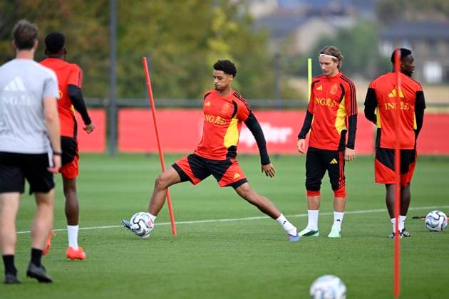 Belgium v Turkey - UEFA Nations League 2026 Media Activities 01 10 2026 TUBIZE, BELGIUM - OCTOBER 01 : De Winter Koni defender of Belgium pictured during a training session ahead of the UEFA Nations League tournament league phase matchday 3 group A1 match between Belgium and Turkey on October 1, 2026 in Tubize, Belgium, 01 10 2026 Tubize Belgium  Copyright: xNicoxVereeckenx