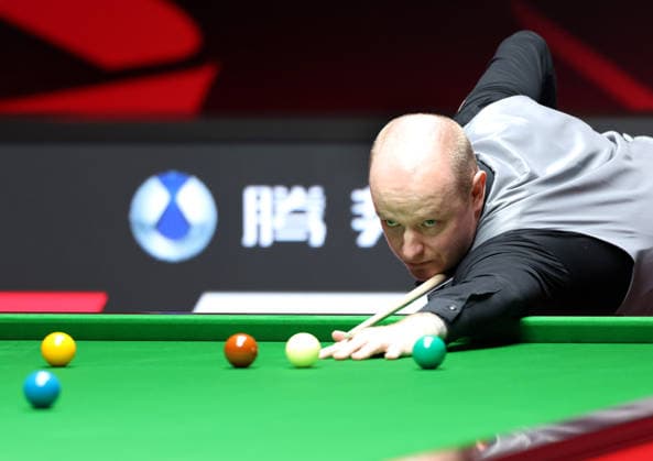 (261001) -- SHENZHEN, Oct. 1, 2026 -- Chris Wakelin competes during the round 4 match between Chris Wakelin of England and Neil Robertson of Australia at World Snooker Tour Shenzhen Open 2026 in Shenzhen, south China s Guangdong Province, Oct. 1, 2026. ) (SP)CHINA-SNOOKER-SHENZHEN OPEN (CN) LuxHanxin 