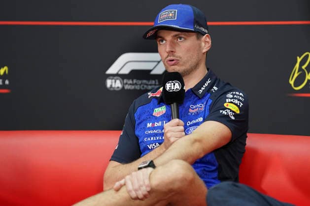 FORMULA 1 BAHRAIN GRAND PRIX IN MALAYSIA 2026 Max Verstappen (NED) 3 Red Bull Racing in the press conference, PK, Pressekonferenz during the Formula 1 Gulf Air Bahrain Grand Prix in Malaysia 2026, Round 16 of the 2026 Formula 1 World Championship, WM, Weltmeisterschaft from 2nd - 4th October 2026 at Sepang International Circuit, Sepang, Malaysia. Credit: Robbie Hoad Every Second Media Editorial use only. All images are copyright Every Second Media Limited. No images may be reproduced without prior permission. Copyright: xIMAGO EveryxSecondxMediax ESM-2195-0036 RobbiexHoadx xEveryxSecondxMediax