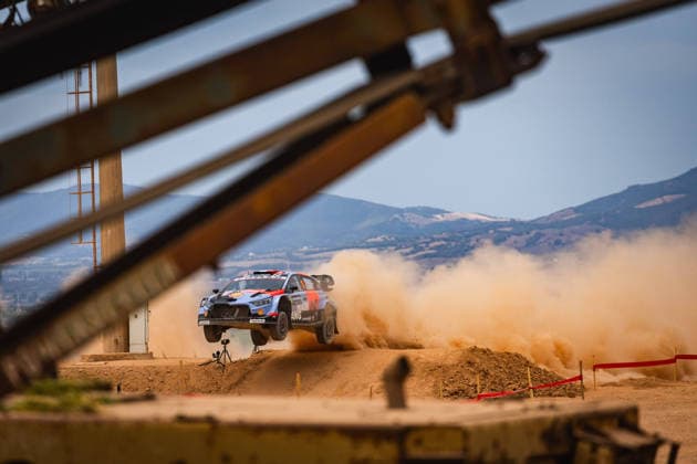 AUTO - WRC, Motorsport Rallye, WM - RALLY ITALIA SARDEGNA 2026 16 Adrien FOURMAUX, Alexandre CORIA, HYUNDAI i20 N Rally1, action during the 2026 Rally Italia Sardegna, 13th round of the 2026 WRC World Rally Car Championship, from October 1 to 4, 2026 at Alghero, Italy - AlgheroItaly  Copyright: xNikosxKatikisx