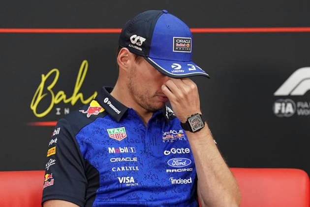 FORMULA 1 BAHRAIN GRAND PRIX IN MALAYSIA 2026 Max Verstappen (NED) 3 Red Bull Racing in the press conference, PK, Pressekonferenz during the Formula 1 Gulf Air Bahrain Grand Prix in Malaysia 2026, Round 16 of the 2026 Formula 1 World Championship, WM, Weltmeisterschaft from 2nd - 4th October 2026 at Sepang International Circuit, Sepang, Malaysia. Credit: Robbie Hoad Every Second Media Editorial use only. All images are copyright Every Second Media Limited. No images may be reproduced without prior permission. Copyright: xIMAGO EveryxSecondxMediax ESM-2195-0043 RobbiexHoadx xEveryxSecondxMediax