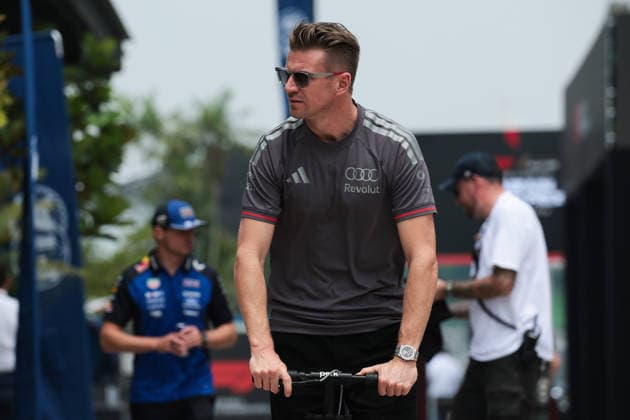 F1 - BAHRAIN GRAND PRIX IN MALAYSIA 2026 HULKENBERG Nico (ger), Audi F1 Team R26, portrait during the 2026 Formula 1 Bahrain Grand Prix in Malaysia, 16th round of the 2026 Formula One World Championship, WM, Weltmeisterschaft from October 2 to 4, 2026 on the Sepang International Circuit, in Sepang, Malaysia - SepangMalaysia Copyright: xEricxAlonsox