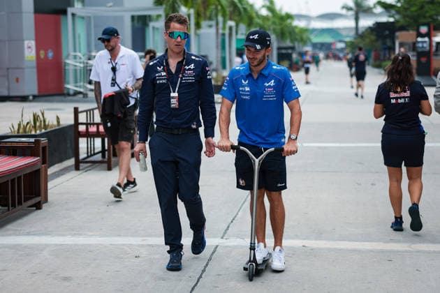F1 - BAHRAIN GRAND PRIX IN MALAYSIA 2026 GASLY Pierre (fra), Alpine F1 Team A526, portrait during the 2026 Formula 1 Bahrain Grand Prix in Malaysia, 16th round of the 2026 Formula One World Championship, WM, Weltmeisterschaft from October 2 to 4, 2026 on the Sepang International Circuit, in Sepang, Malaysia - SepangMalaysia  Copyright: xEricxAlonsox