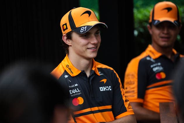 F1 - BAHRAIN GRAND PRIX IN MALAYSIA 2026 PIASTRI Oscar (aus), McLaren F1 Team MCL40, portrait uring the 2026 Formula 1 Bahrain Grand Prix in Malaysia, 16th round of the 2026 Formula One World Championship, WM, Weltmeisterschaft from October 2 to 4, 2026 on the Sepang International Circuit, in Sepang, Malaysia - SepangMalaysia Copyright: xEricxAlonsox