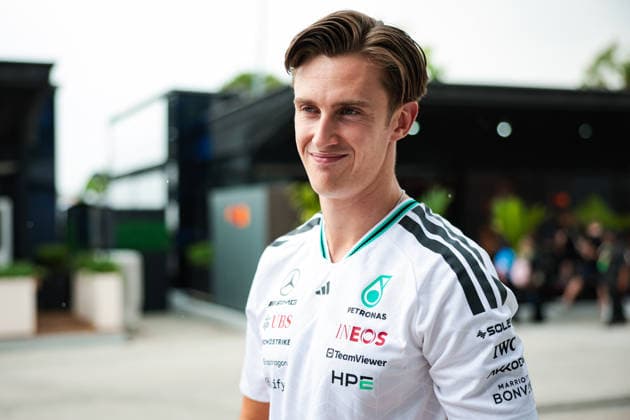 F1 - BAHRAIN GRAND PRIX IN MALAYSIA 2026 POURCHAIRE ThÃ o (fra), Development Driver of Mercedes AMG F1 Team, portrait during the 2026 Formula 1 Bahrain Grand Prix in Malaysia, 16th round of the 2026 Formula One World Championship, WM, Weltmeisterschaft from October 2 to 4, 2026 on the Sepang International Circuit, in Sepang, Malaysia - SepangMalaysia  Copyright: xEricxAlonsox