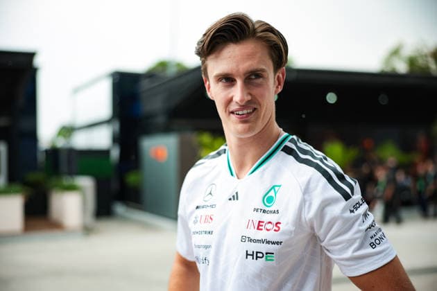 F1 - BAHRAIN GRAND PRIX IN MALAYSIA 2026 POURCHAIRE ThÃ o (fra), Development Driver of Mercedes AMG F1 Team, portrait during the 2026 Formula 1 Bahrain Grand Prix in Malaysia, 16th round of the 2026 Formula One World Championship, WM, Weltmeisterschaft from October 2 to 4, 2026 on the Sepang International Circuit, in Sepang, Malaysia - SepangMalaysia  Copyright: xEricxAlonsox