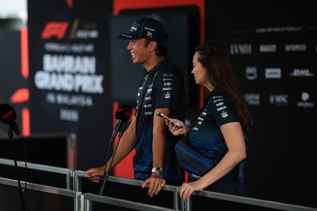F1 - BAHRAIN GRAND PRIX IN MALAYSIA 2026 ALBON Alexander (tha), Williams F1 Team FW48, portrait during the 2026 Formula 1 Bahrain Grand Prix in Malaysia, 16th round of the 2026 Formula One World Championship, WM, Weltmeisterschaft from October 2 to 4, 2026 on the Sepang International Circuit, in Sepang, Malaysia - SepangMalaysia Copyright: xEricxAlonsox