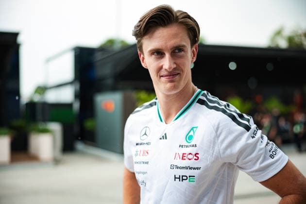 F1 - BAHRAIN GRAND PRIX IN MALAYSIA 2026 POURCHAIRE ThÃ o (fra), Development Driver of Mercedes AMG F1 Team, portrait during the 2026 Formula 1 Bahrain Grand Prix in Malaysia, 16th round of the 2026 Formula One World Championship, WM, Weltmeisterschaft from October 2 to 4, 2026 on the Sepang International Circuit, in Sepang, Malaysia - SepangMalaysia  Copyright: xEricxAlonsox