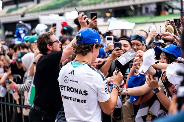 F1 - BAHRAIN GRAND PRIX IN MALAYSIA 2026 KIMI ANTONELLI Andrea (ita), Mercedes AMG F1 Team W17, portrait during the 2026 Formula 1 Bahrain Grand Prix in Malaysia, 16th round of the 2026 Formula One World Championship, WM, Weltmeisterschaft from October 2 to 4, 2026 on the Sepang International Circuit, in Sepang, Malaysia - SepangMalaysia Copyright: xALBERTOxVIMERCATIx
