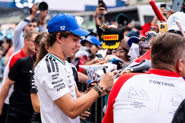 F1 - BAHRAIN GRAND PRIX IN MALAYSIA 2026 KIMI ANTONELLI Andrea (ita), Mercedes AMG F1 Team W17, portrait during the 2026 Formula 1 Bahrain Grand Prix in Malaysia, 16th round of the 2026 Formula One World Championship, WM, Weltmeisterschaft from October 2 to 4, 2026 on the Sepang International Circuit, in Sepang, Malaysia - SepangMalaysia Copyright: xALBERTOxVIMERCATIx