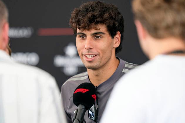 FORMULA 1 BAHRAIN GRAND PRIX IN MALAYSIA 2026 Gabriel Bortoleto (BRA) 5 Audi F1 Team giving an interview during the Formula 1 Gulf Air Bahrain Grand Prix in Malaysia 2026, Round 16 of the 2026 Formula 1 World Championship, WM, Weltmeisterschaft from 2nd - 4th October 2026 at Sepang International Circuit, Sepang, Malaysia. Credit: Robbie Hoad Every Second Media Editorial use only. All images are copyright Every Second Media Limited. No images may be reproduced without prior permission. Copyright: xIMAGO EveryxSecondxMediax ESM-2195-0082 RobbiexHoadx xEveryxSecondxMediax